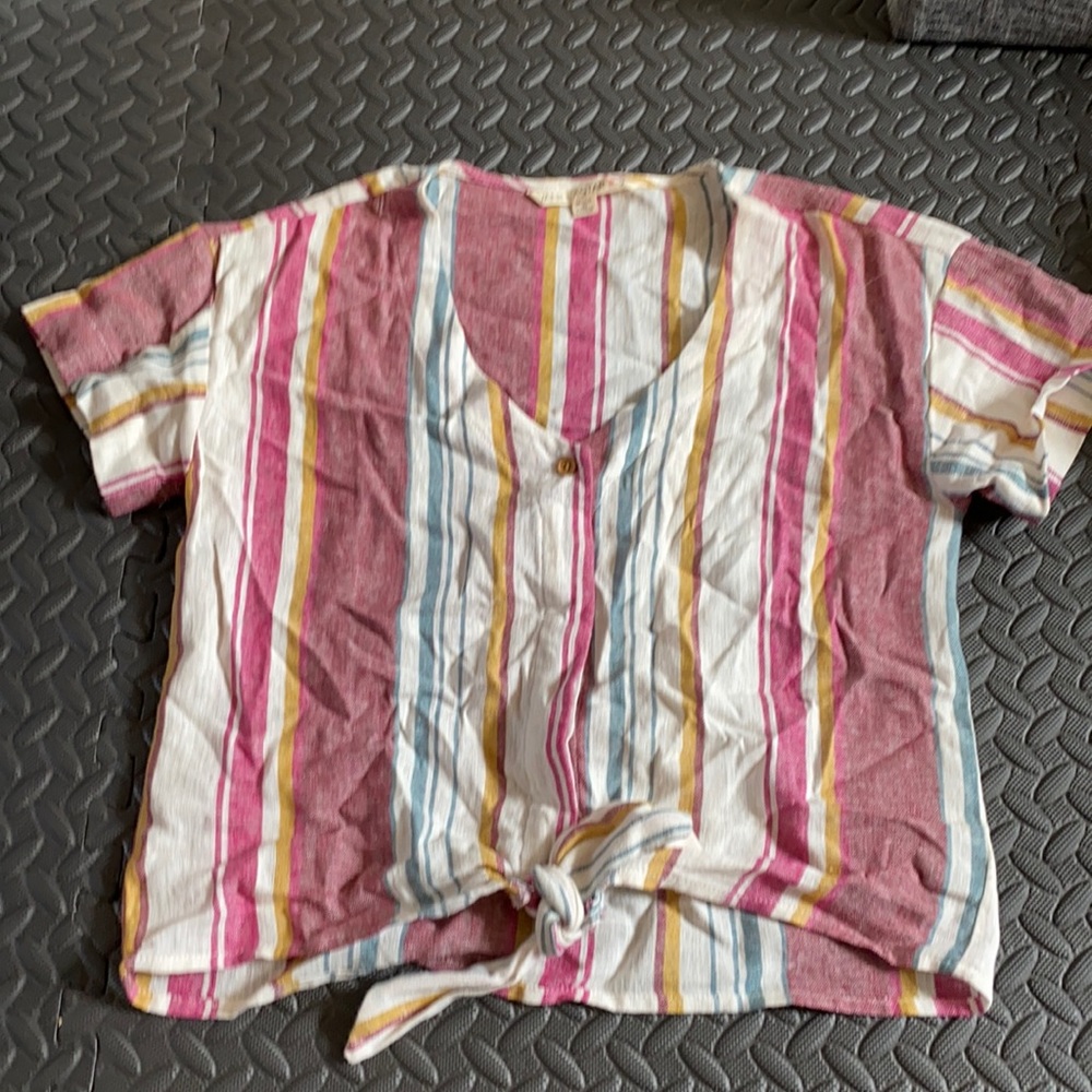 Super cute Vanilla Star linen outfit! Small